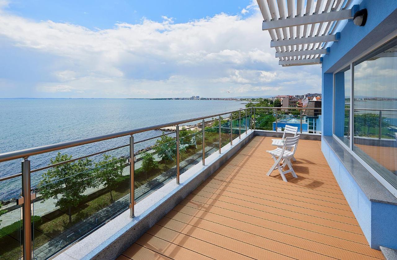Neptun Hotel Pomorie Bagian luar foto